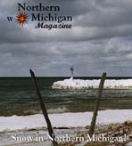 Snow in Northern Michigan
