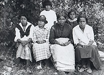 A group of women in a Leelanau orchard