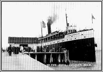 The Missouri at the Leland Dock
